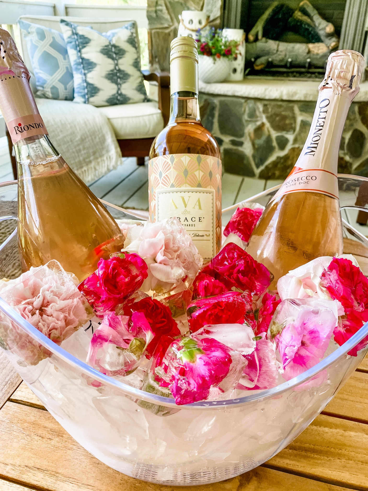 Floral ice cubes perfect for spring summer gatherings showers parties! Perfect for hosting and entertaining! Ice cube trays large and small and ice bucket / beverage buckets - all available on Amazon prime 

#LTKFind #LTKhome #LTKGiftGuide
