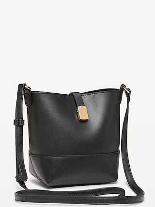 Small Preppy Bucket Crossbody Bag | Old Navy | Old Navy (US)