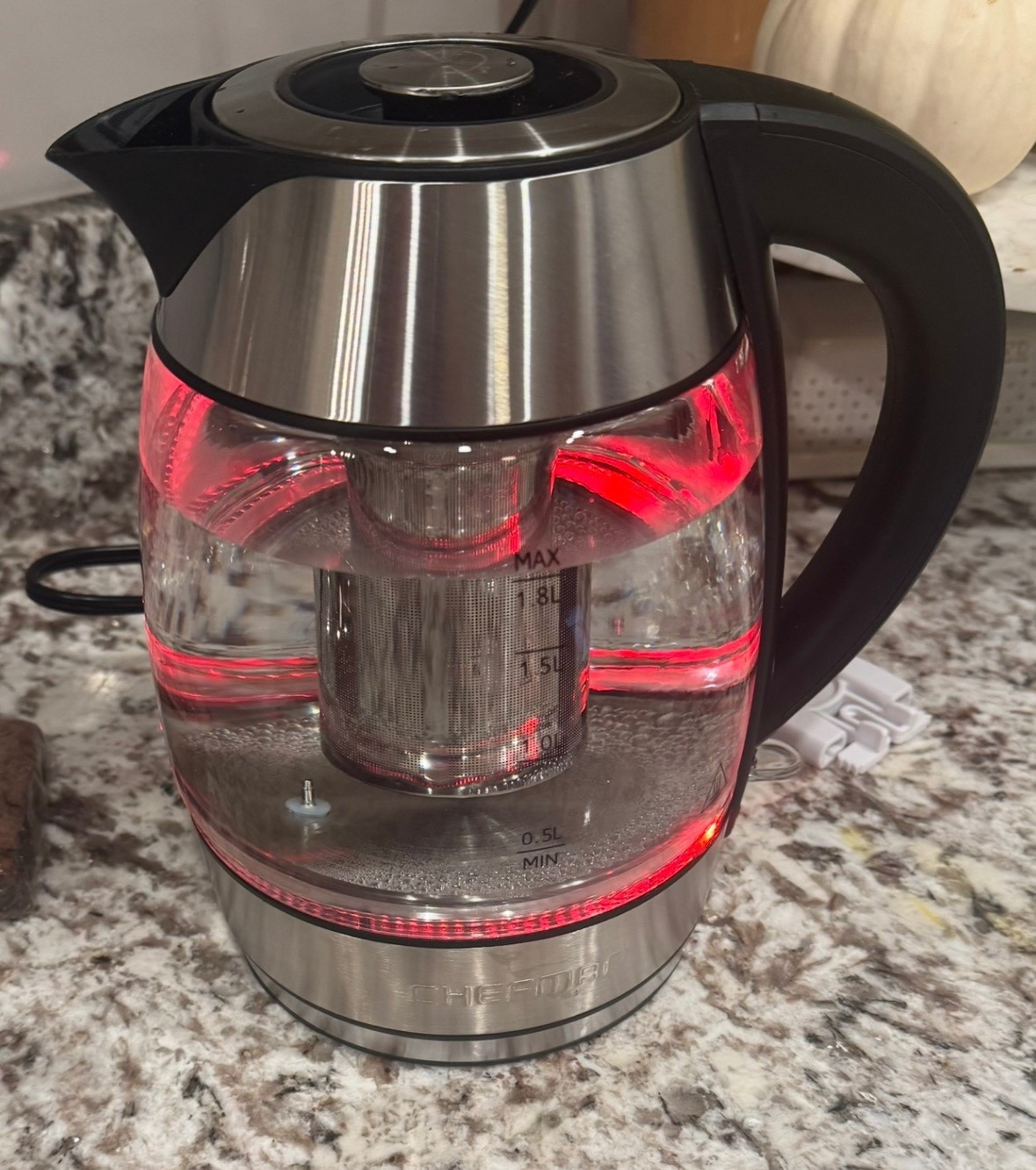 I’m honestly shocked this is still going strong 😳 I bought it in Dec 2023 and I’ve used it daily ever since.

Still works like day one 👏

Rapid-Boil Kettle with Keep Warm + Tea Infuser
Stainless Steel Electric Water Kettle

#LTKdayinmylife #LTKHome #LTKmomlife