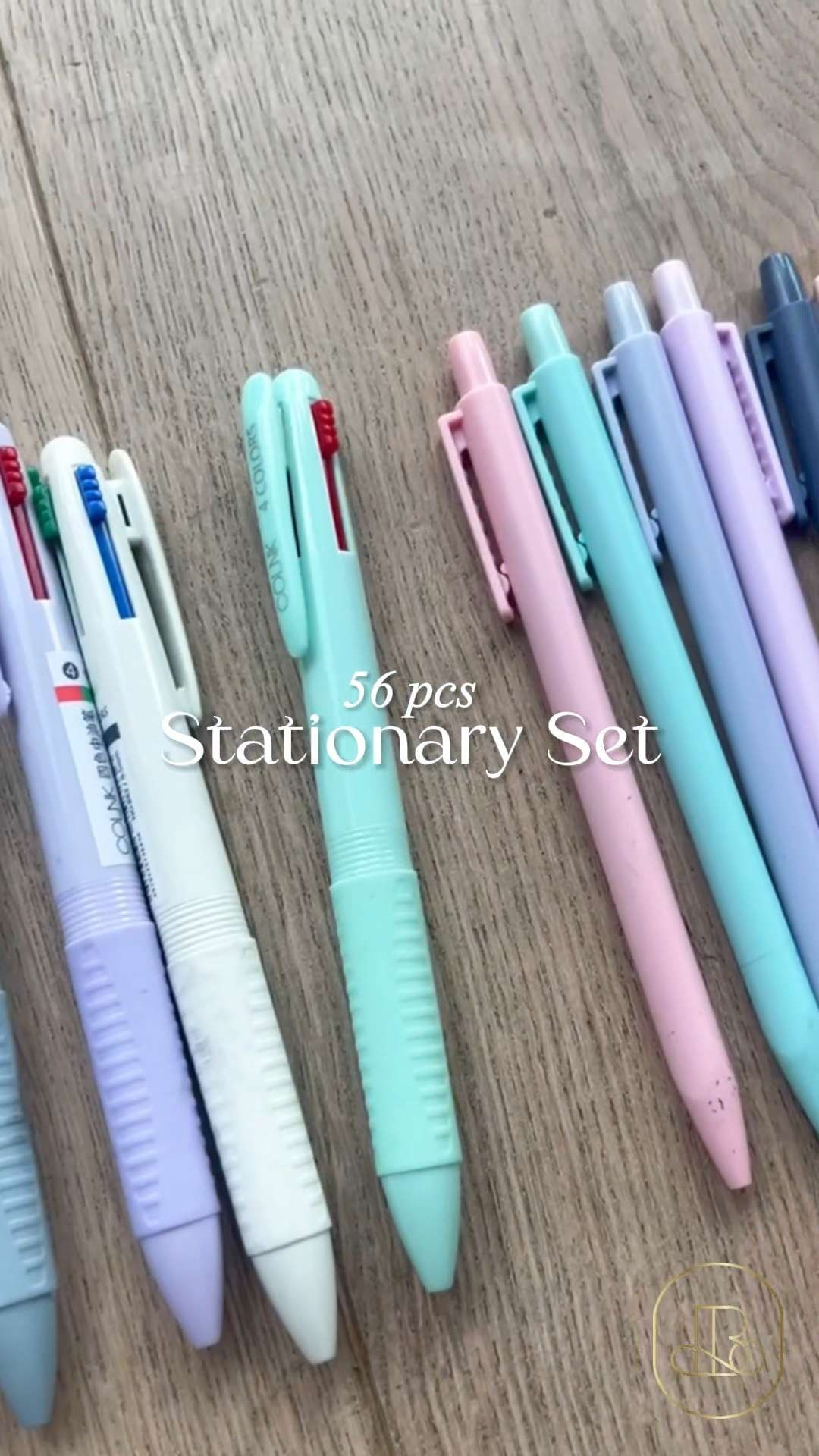 This stationery set is one of those desk upgrades you don’t realize you need until you have it ✏️ This 56-piece collection is ideal for school, work, or creative projects, keeping your desk stocked and clutter-free. Functional, well-designed, and easy to share or gift, especially for students and stationery lovers 📓 #DeskEssentials #StationeryLove #OfficeSupplies #FourCandies #StationeryAddict #HomeOfficeFinds 

#LTKmomlife #LTKFindsUnder50 #LTKKids