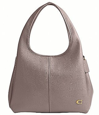 COACH Lana Leather Shoulder Bag - Ash | Dillard's