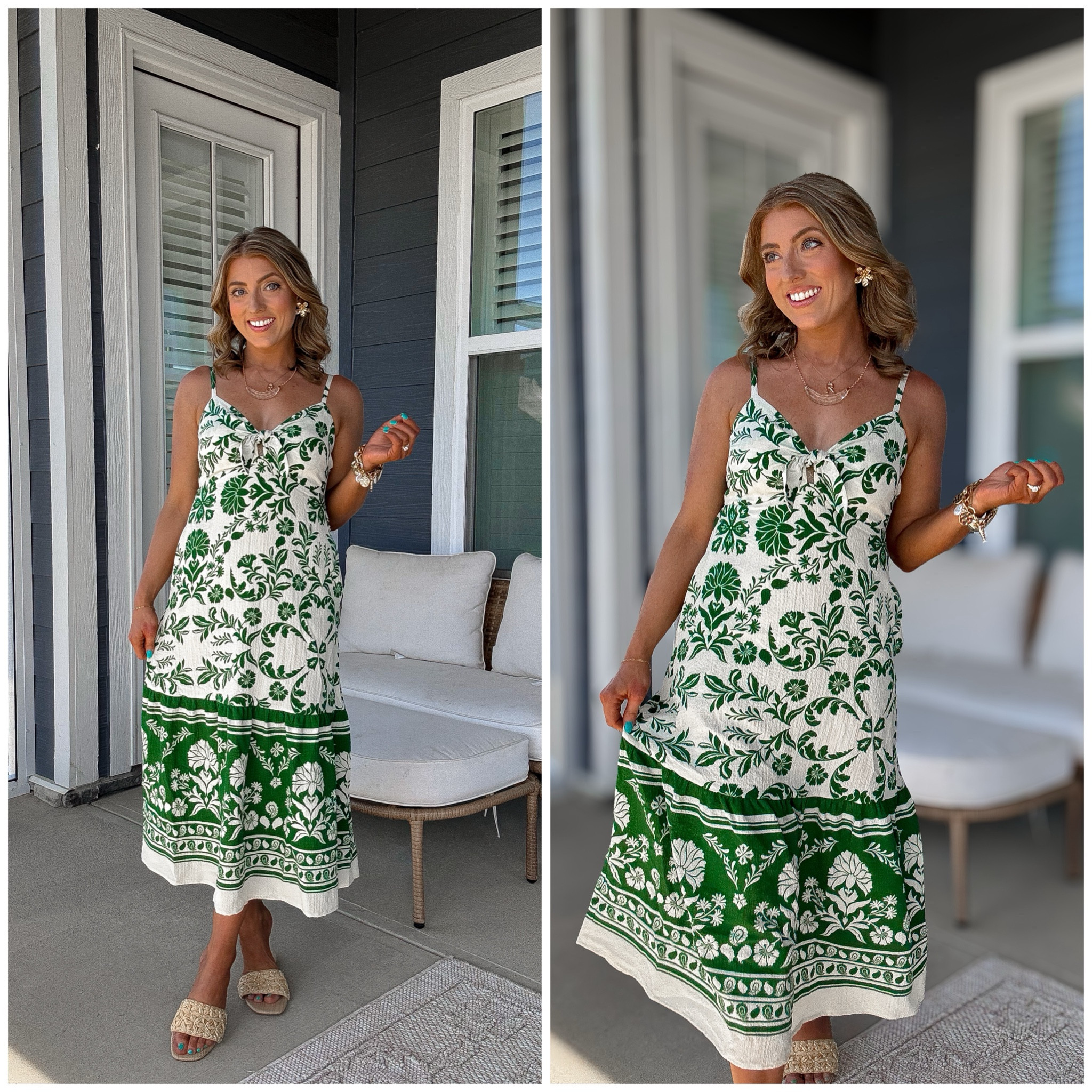 This dress 😍 the print, the flow, the fit—SO good!! Giving major resort vibes and looks way more expensive than it is. Lightweight, breezy, and perfect for warmer days 🌿

Throw this on with sandals and you’re instantly styled ✔️

#walmartfashion #midi dress #springoutfit #resortwear #affordablestyle #momstyle #walmartfinds #dressseason #springfashion #easyoutfit #outfitinspo #budgetfriendly


#LTKootd #LTKPetite