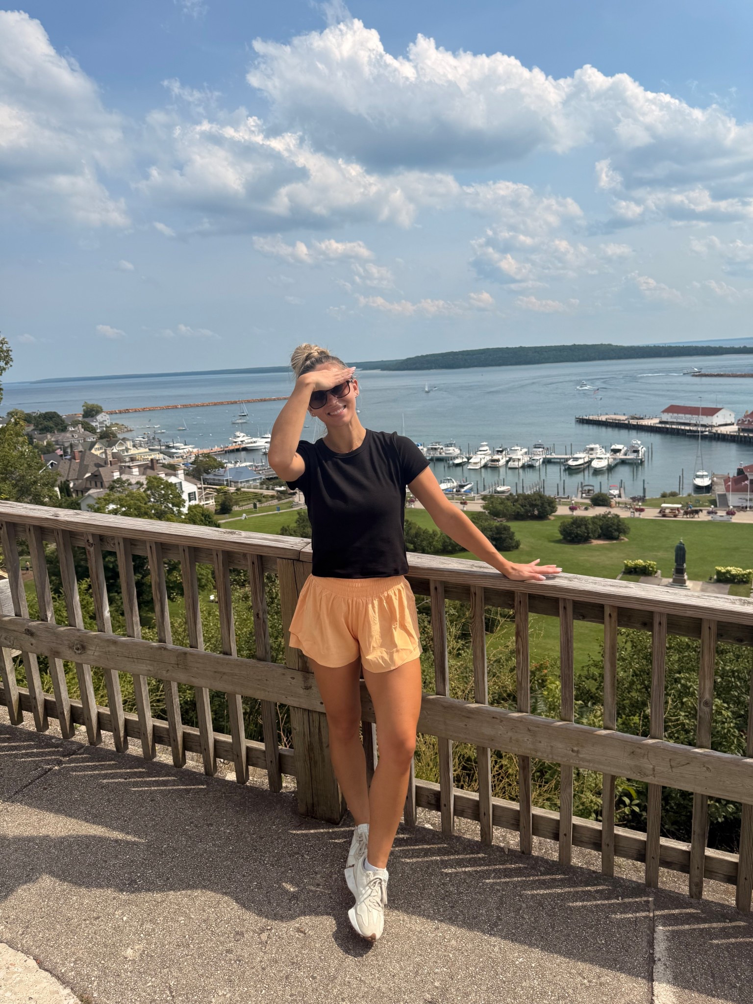 Shorts are in colour rock melon! Size medium for the top, small for the bottoms! Size 7 for the shoes! 

#LTKSeasonal #LTKTravel