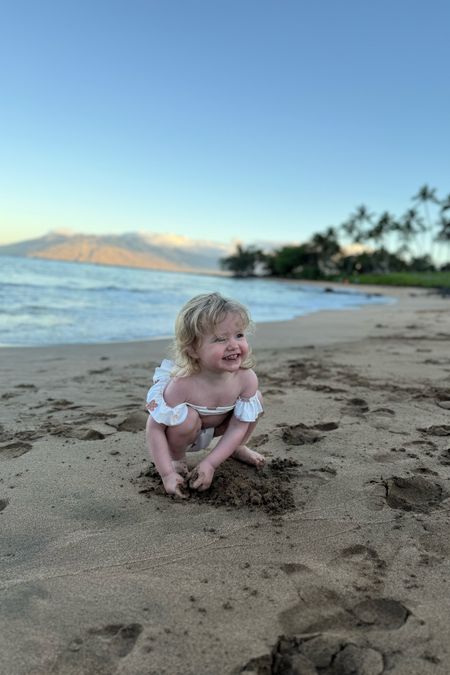 The cutest ruffle top bikini for baby girl! 

#LTKfamily #LTKbaby #LTKswim