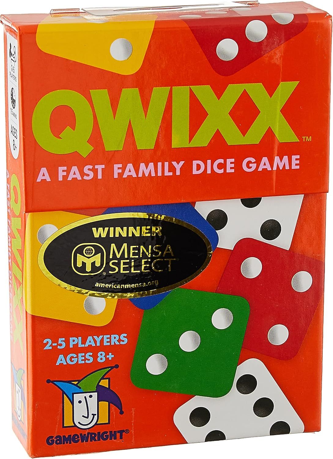Amazon.com: Gamewright Qwixx - A Fast Family Dice Game Multi-colored, 5" : Everything Else | Amazon (US)
