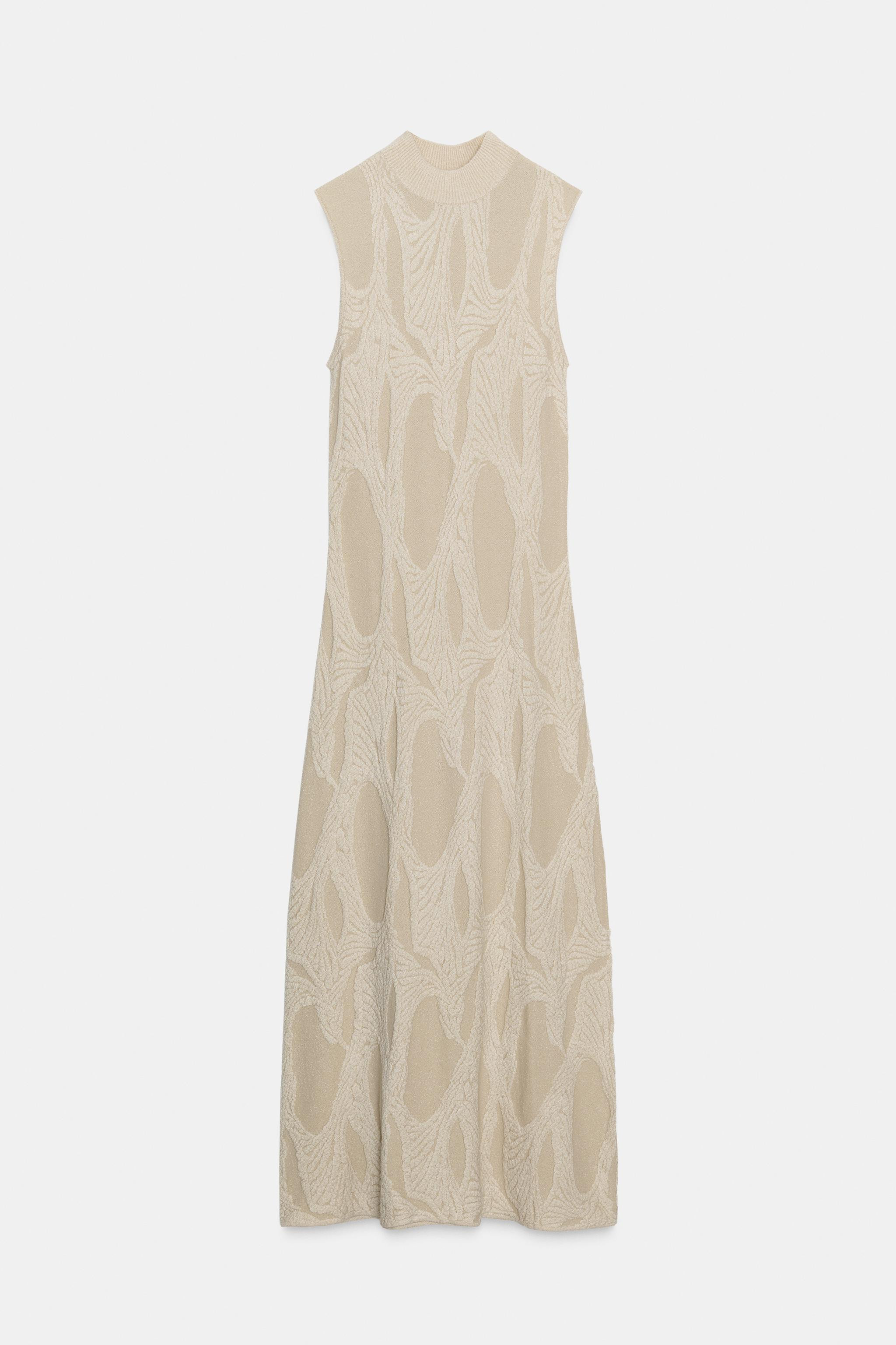 LONG JACQUARD DRESS | Zara US