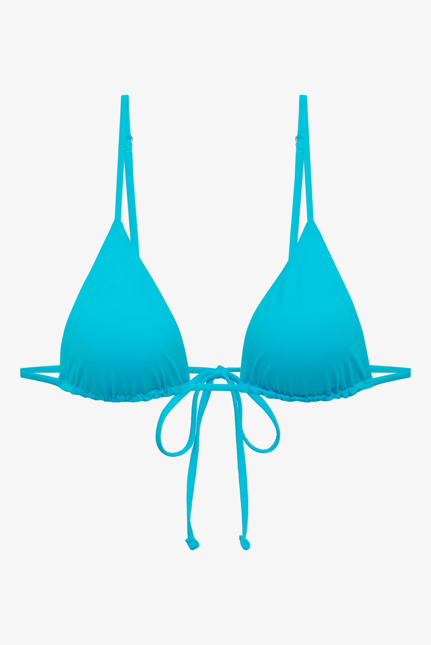 Lumia Triangle Bikini Top - Morning Blue | Frankies Bikinis