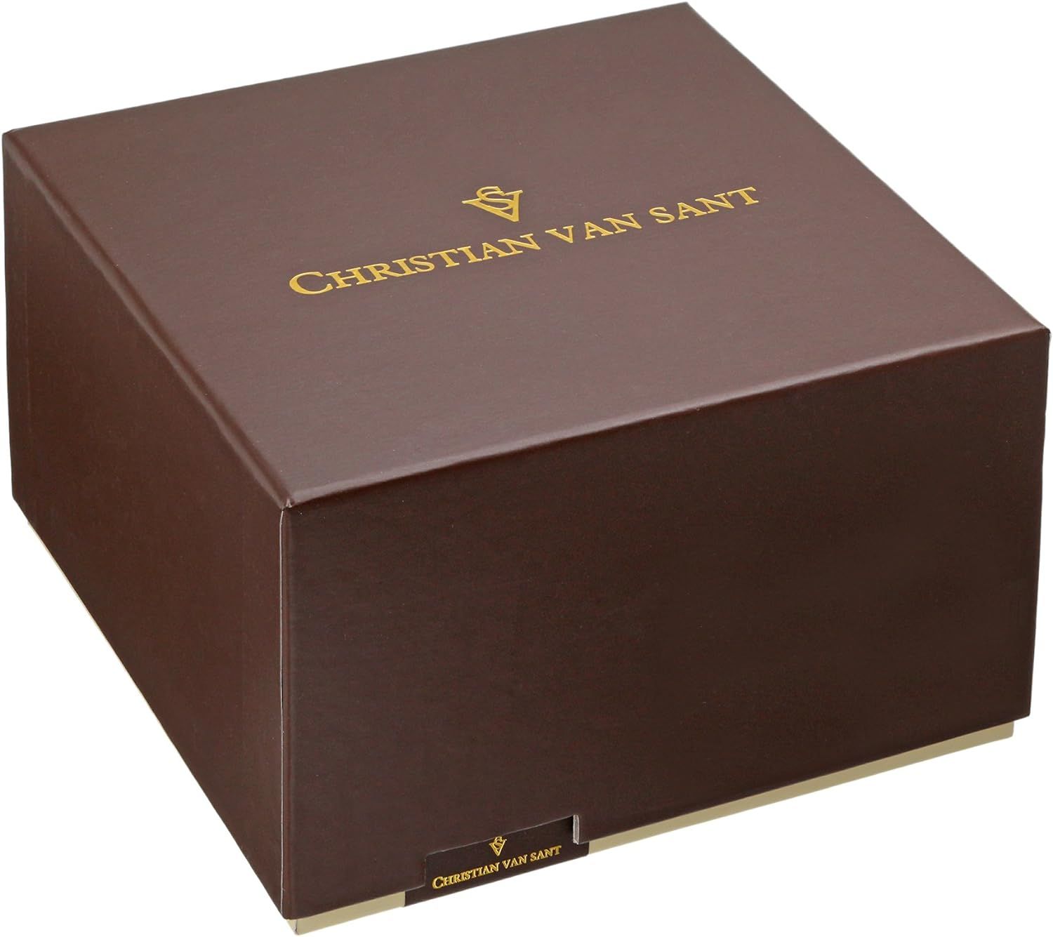 Christian Van Sant Women's Gracieuse Quartz Watch with Stainless-Steel Strap, Gold, 13 (Model: CV... | Amazon (US)