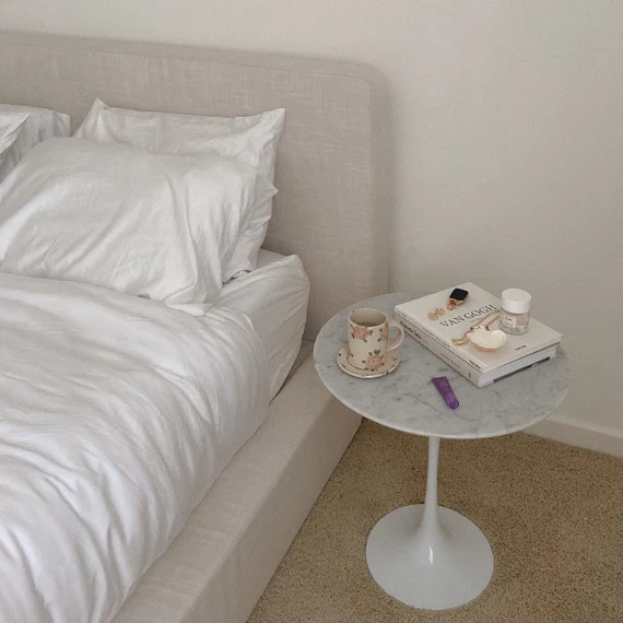 Ultra Set: Cushioned Upholstered Bed Frame and Headboard. - Etsy | Etsy (US)