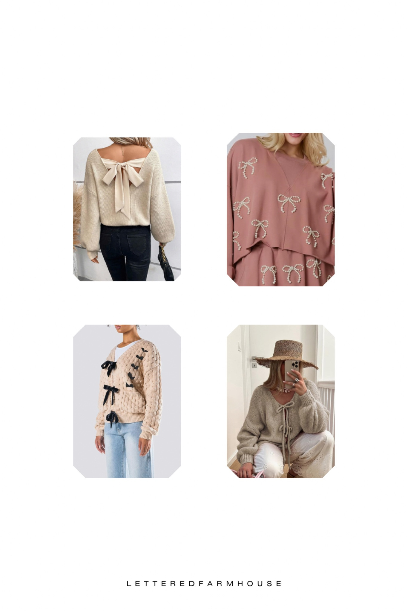 Bow sweater round up! 

#LTKPlusSize #LTKNYFW