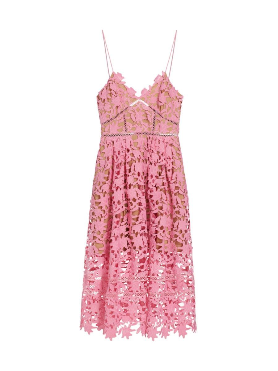 Azaelea Lace Midi-Dress | Saks Fifth Avenue