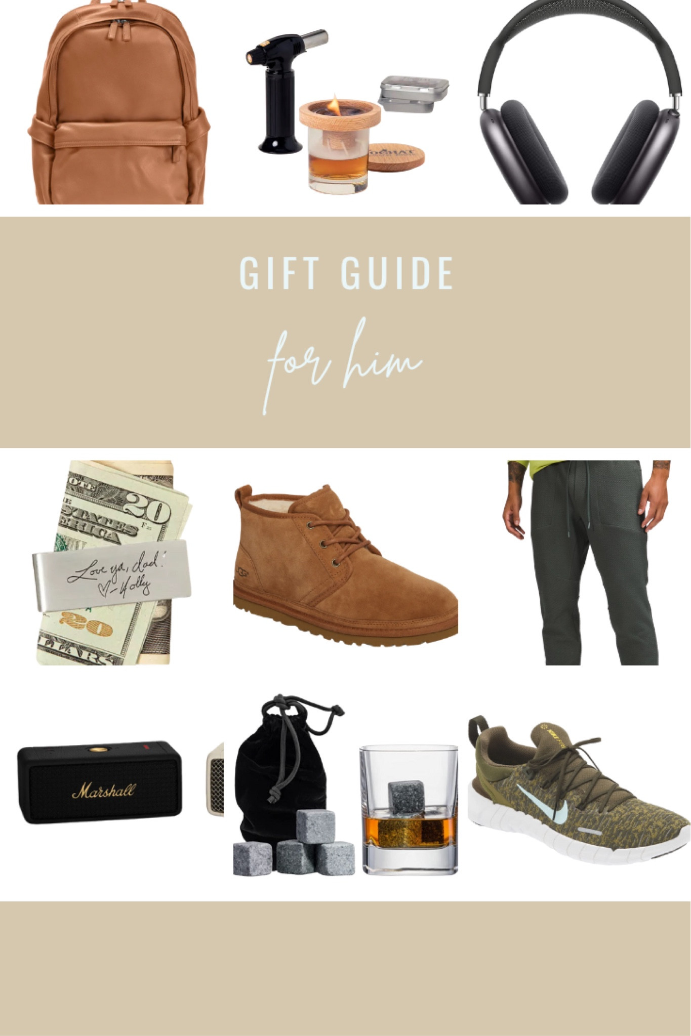 Gift guide for him 

#LTKSeasonal #LTKmens #LTKHoliday