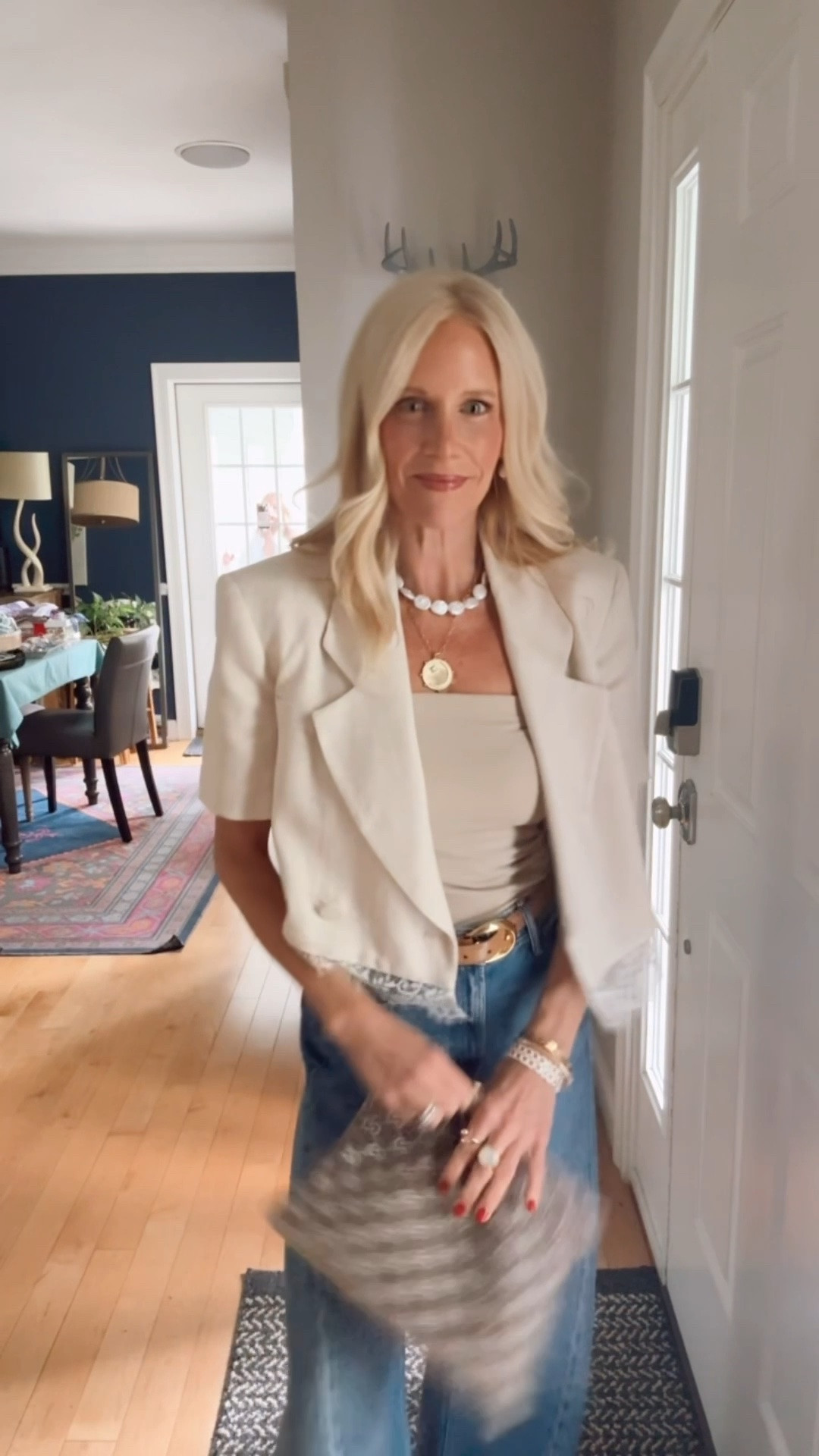 Early Mother’s Day Dinner celebration. This blazer is the perfect spring piece to add to your closet! Love the lace detail..

Mother denim, Zara blazer

#LTKMothersDay #LTKootd #LTKOver40
