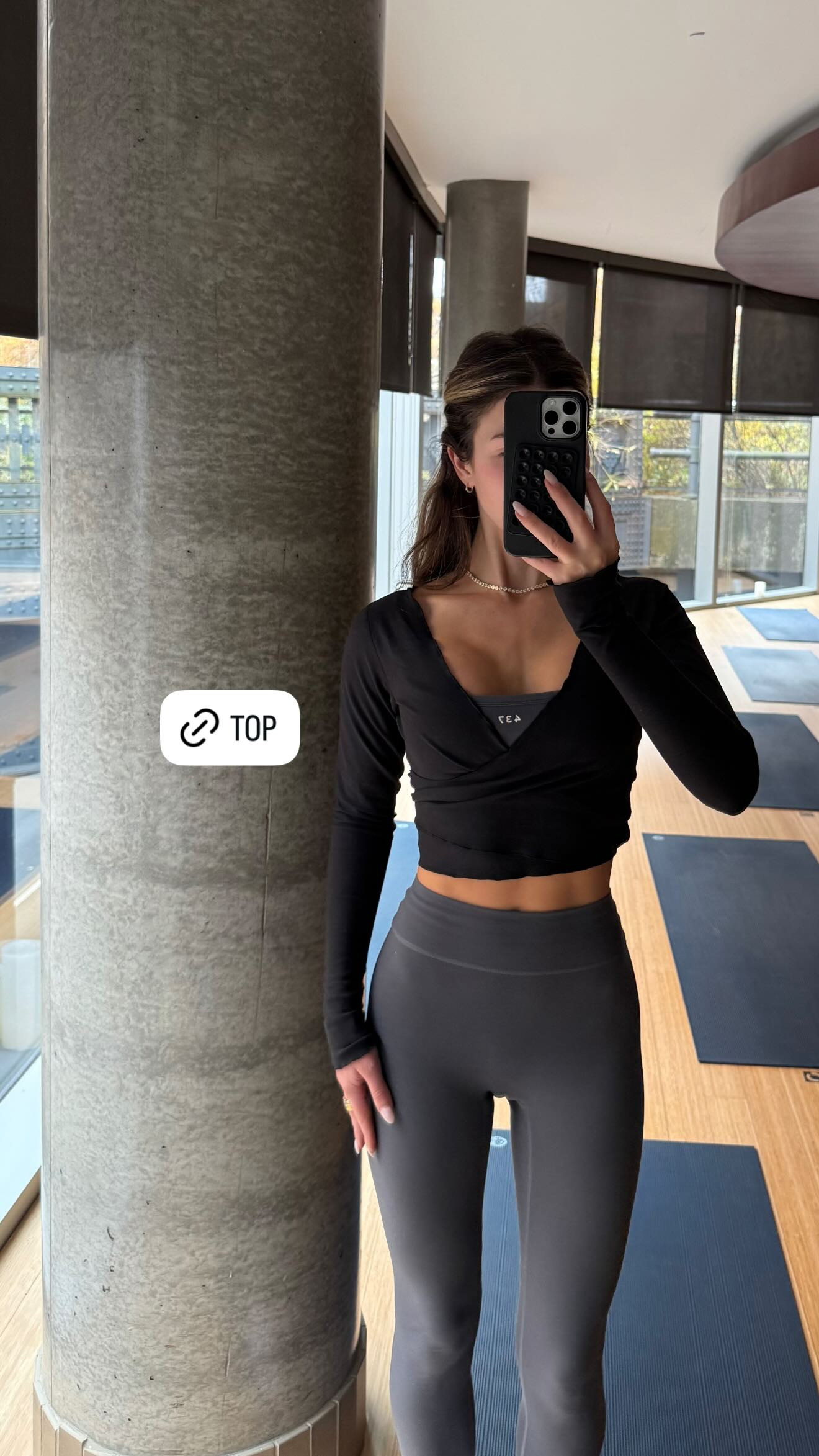 My workout wrap top! 

 #LTKfitnessgoals #LTKActive