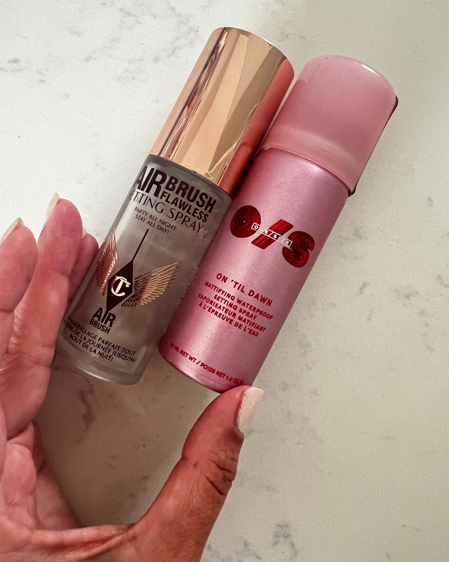 50+ and these are my time/ room saving make up and skin must haves 
to take on vacation:
1- Setting sprays in travel size -more than one. Each has different finishes and git in purse=less touching up. 
2- I take my LED mask everywhere -bc I know I’ll be tired! Gotta do some of my pampering first thing in the a.m., or with skin care at night.
3-Just my baby Blondie demonstrating how easy the mask is to use. 😉 
4-A lip combo that goes with many looks. One of my absolute favorites is this pair from Charlotte Tilbury -great by themselves, 🔥 together. 
5-A pill/vitamin organizer. Vacation time is crazy, so this little organizer makes it easy to keep track vitamins each day, has plenty of room but is also small and easy to pack. You won’t believe the price plus all these colors!
6-A fast drying nail polish - in a vacation mood color. If you need to retouch, it will dry super fast. This one color from Sally Hansen is amazing!! I don’t have a Ferrari but I have Ferrari nails!  plus the top coat is THE most effective top coat I’ve bought. Super shinny and it made my nails last an entire week! Must have for sure. 
All these fit nicely on my bathroom counter with make up etc -keeping my a.m and p.m routines on track! 👌 




Summer vacation / travel must have / packing essentials

#LTKSeasonal #LTKTravel #LTKOver40