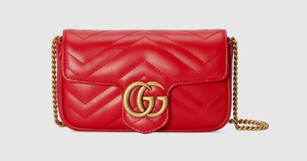 Gucci GG Marmont matelassé super mini bag | Gucci (AU)