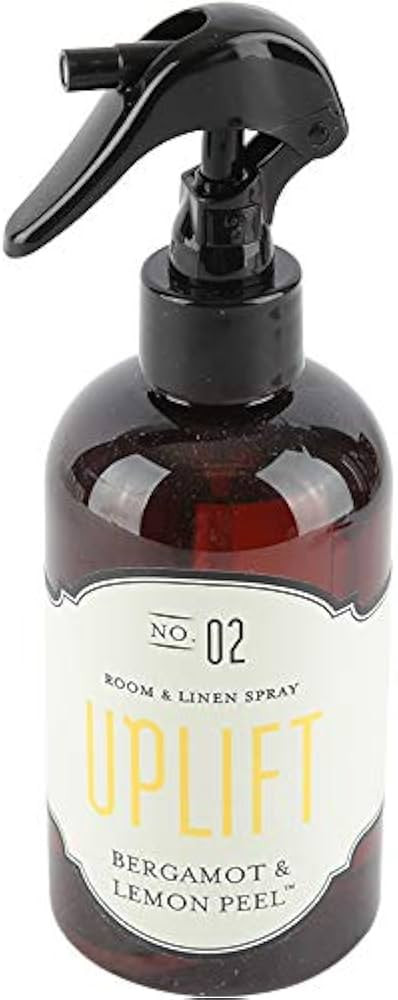 Mardel Uplift Aromatherapy Room and Linen Spray, Bergamot & Lemon Peel Scent, 8-1/2 Ounces | Amazon (US)