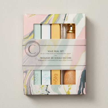 MONOGRAM WAX SEAL, LETTER C | Indigo (CA)