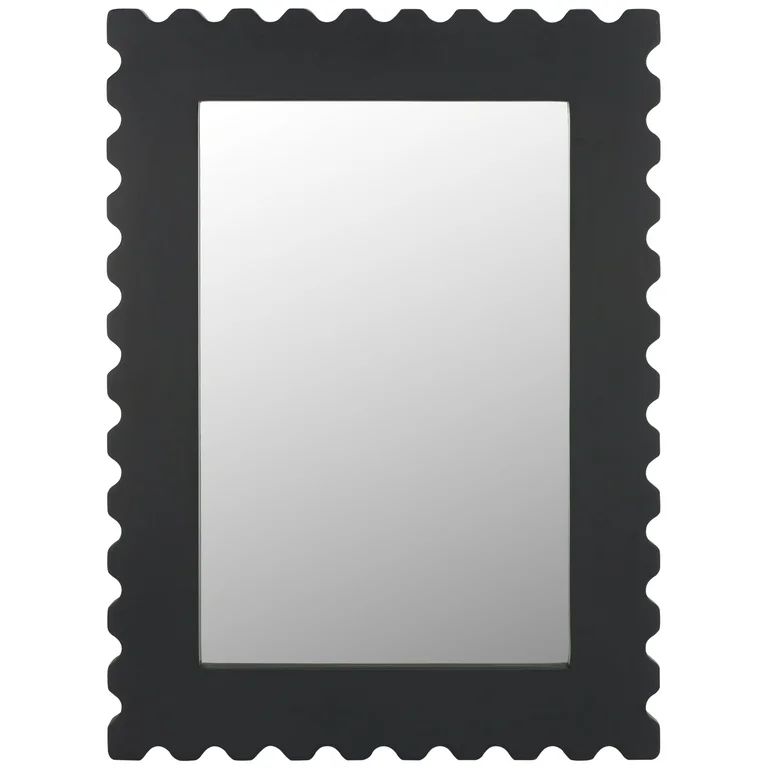 SAFAVIEH Nadia 23.6" x 31.89" Black Classic Wall Mirror | Walmart (US)