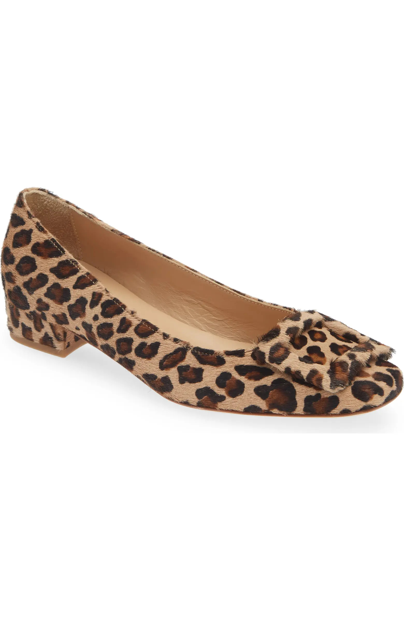 Genuine Calf Hair Buckle Pump (Women) | Nordstrom