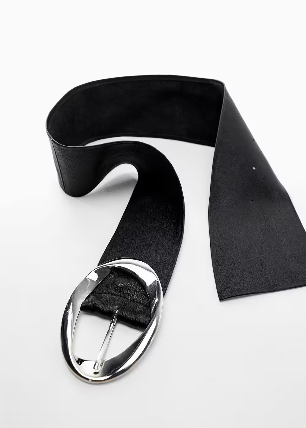 Breiter Ledergürtel | MANGO (DE)