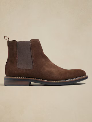 Suede Chelsea Boot | Banana Republic Factory
