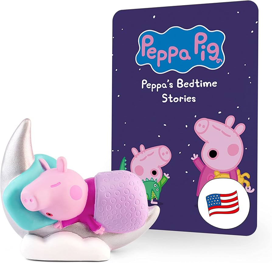 Tonies Peppa Pig Audio Play Character with Peppa’s Bedtime Stories | Amazon (US)