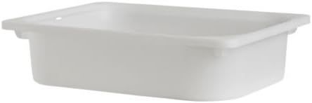 Ikea 800.892.39 TROFAST Storage Box, White; 16.5" x 11.75" x 4 ", Stackable, Compatible with Trof... | Amazon (US)