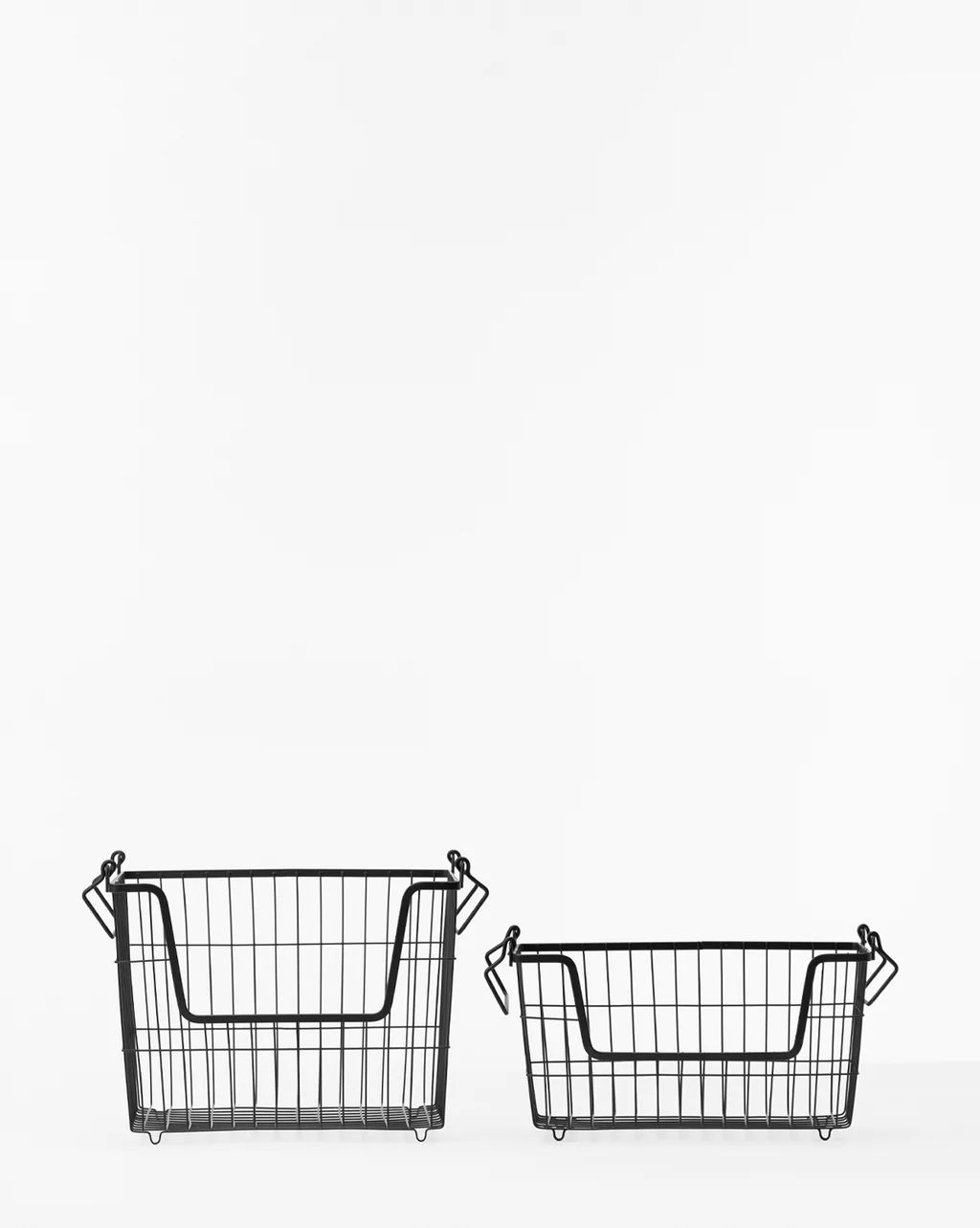 Matte Black Metal Basket | McGee & Co.