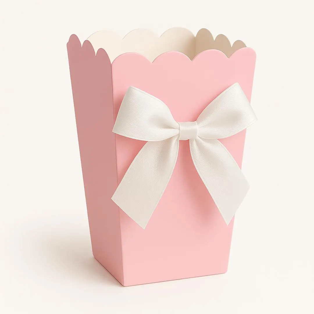 Popcorn Boxes With Bows- LOVE IS POPPIN Disposable Boxes, Snack Boxes, Popcorn Cart Boxes- Gourme... | Etsy (US)