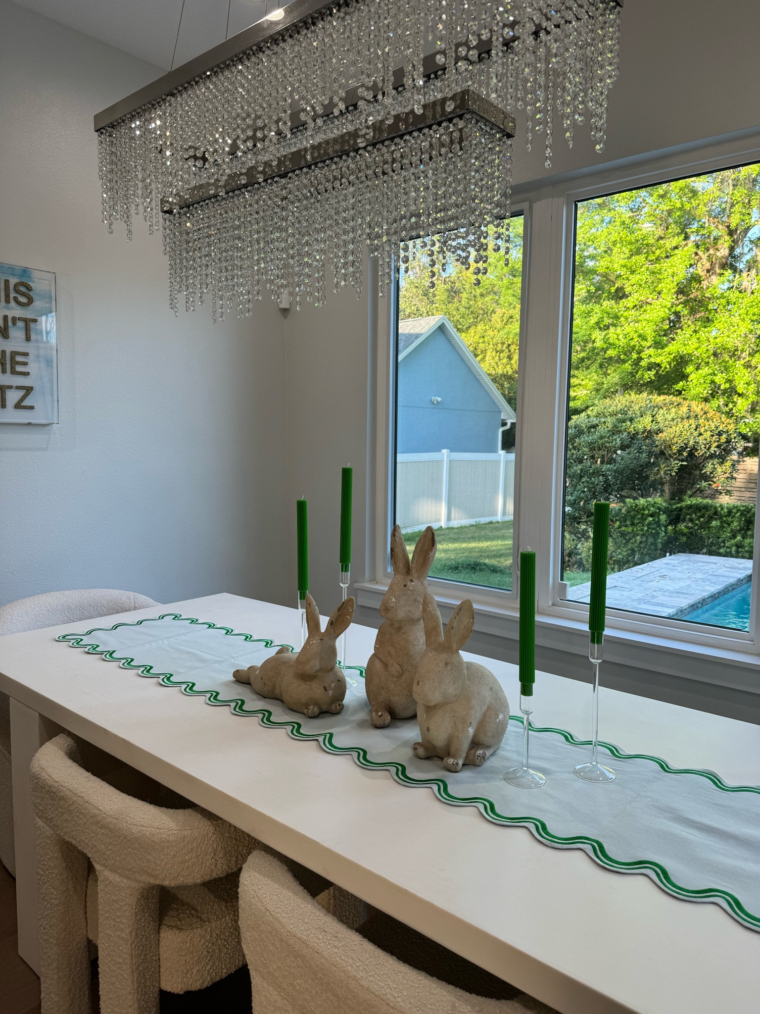 easter tablescape 💚🐇

#LTKSeasonal #LTKhome