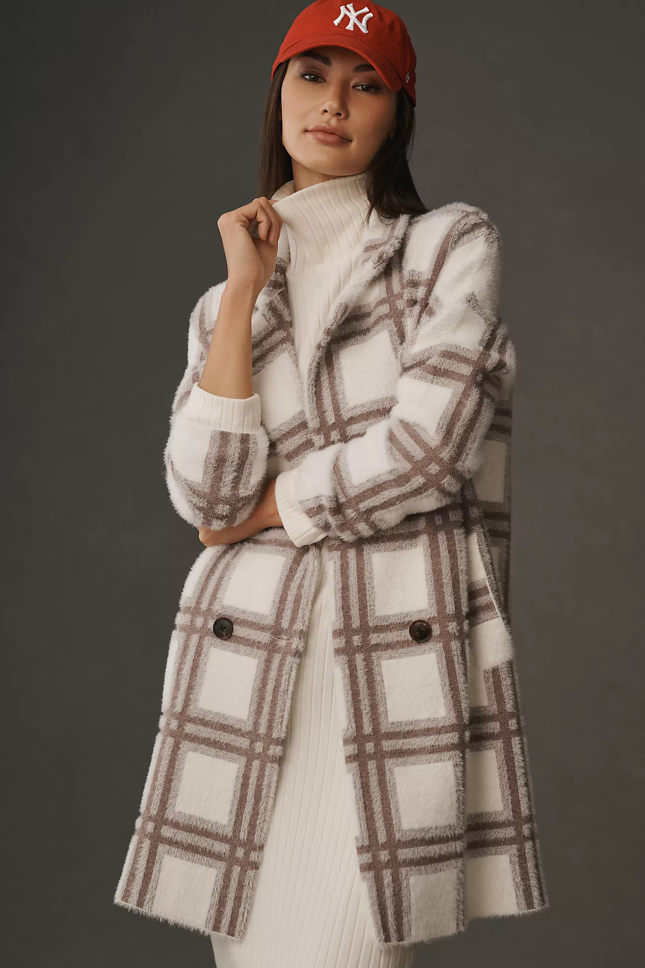 NVLT Double-Breasted Coatigan | Anthropologie (US)