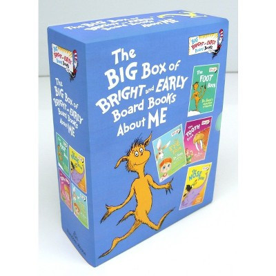 The Big Boxed Set of Bright and Early Board Books about Me - (Big Bright & Early Board Book) by  Dr Seuss (Mixed Media Product) | Target