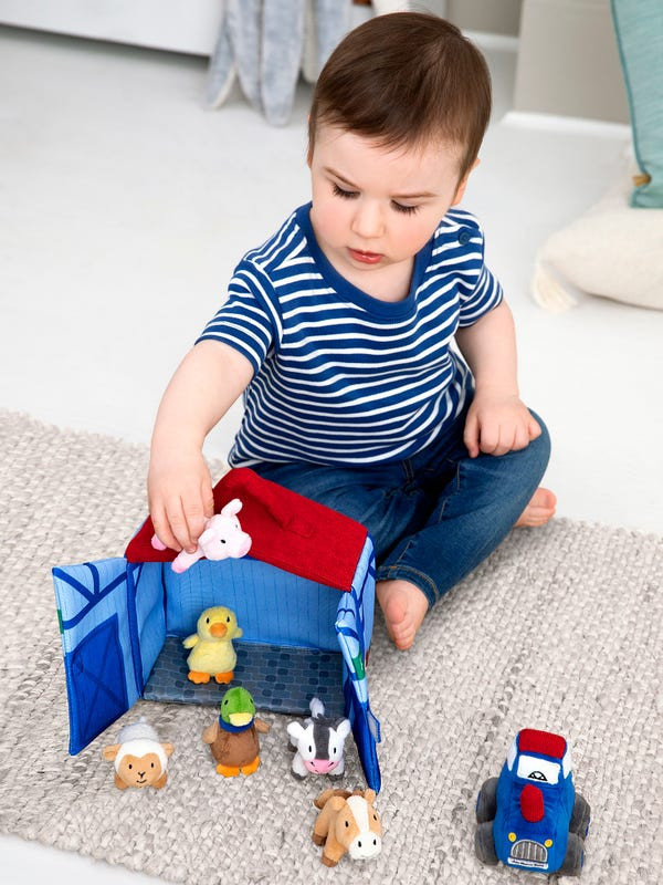 Soft Farm Set | JoJo Maman Bebe (UK)