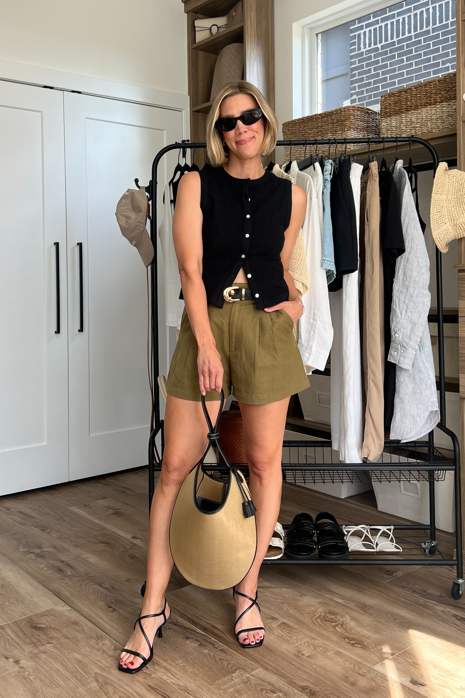 Wearing 2 shorts, small tank, s/m belt, heels tts 

#LTKFindsUnder50 #LTKFindsUnder100 #LTKStyleTip