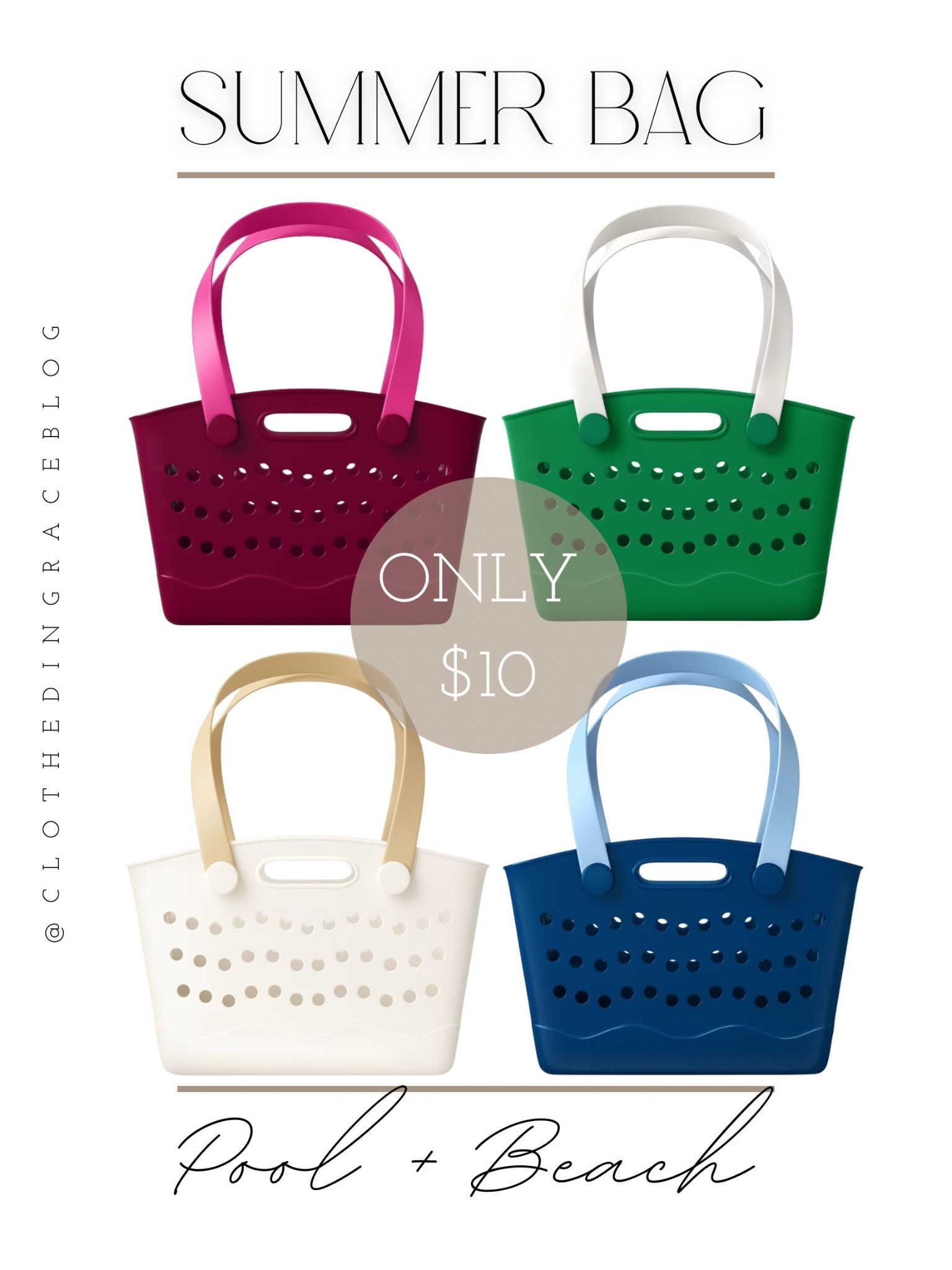 These little rubber totes are the cutest!!!! Only $10. I’m ordering for my girls. 