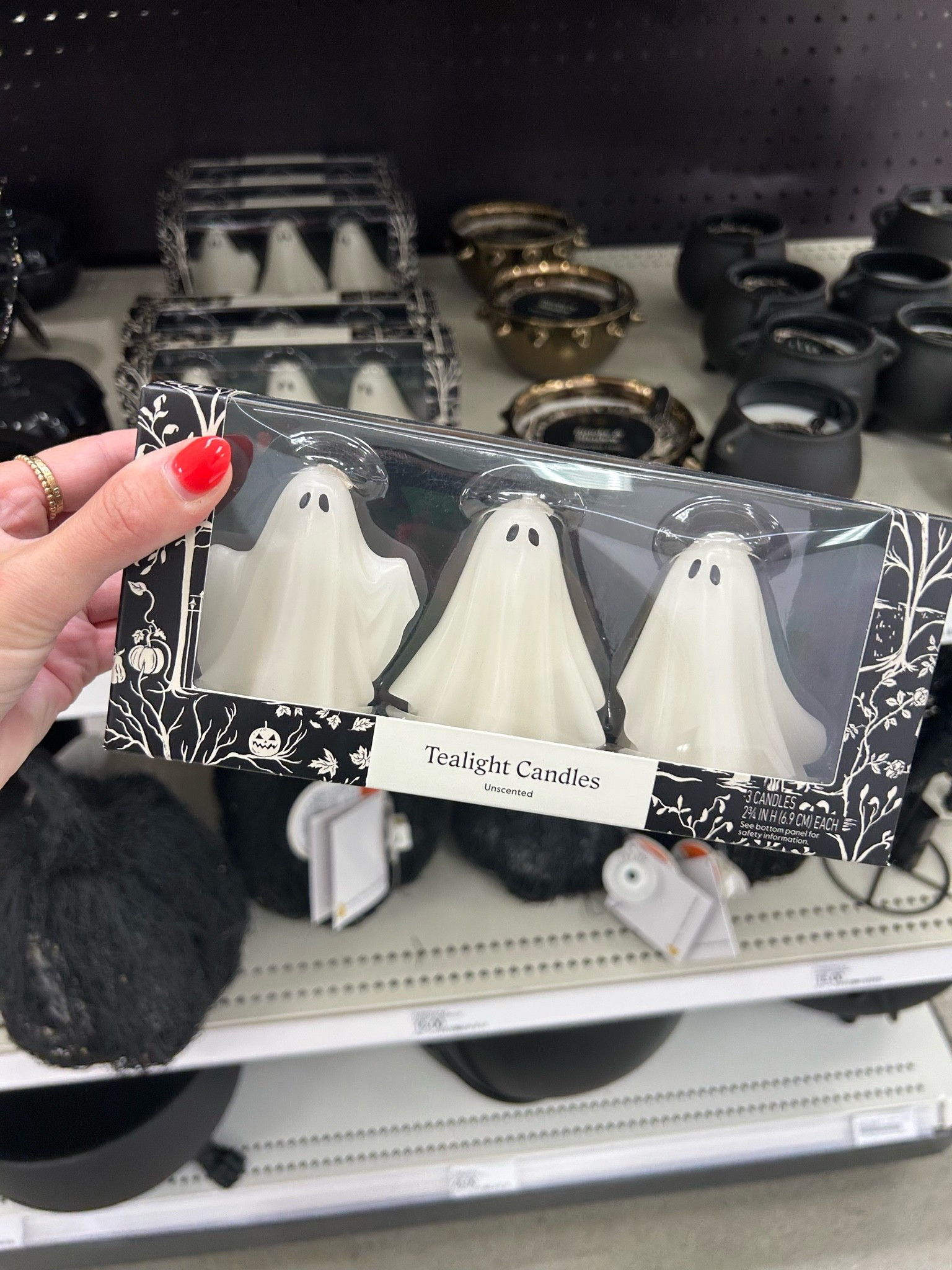 // cutie little ghost tea light candles for Halloween // 🎃 👻 Halloween home decor // cute ghost candles // neutral fall home decor //

#LTKHome #LTKSeasonal