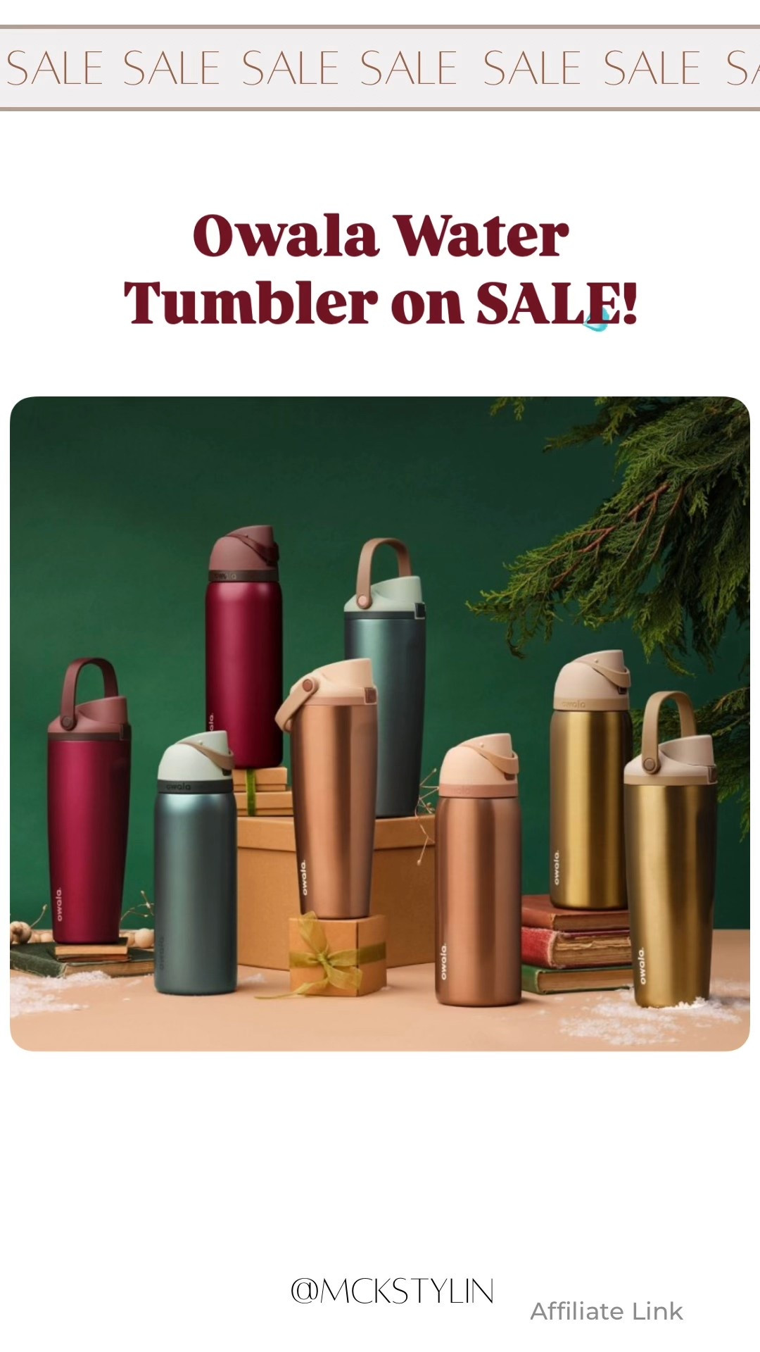 I love my Owala! These would make the best gifts too! On rare SALE! 🎁 

#LTKCyberWeek #LTKSaleAlert #LTKGiftGuide