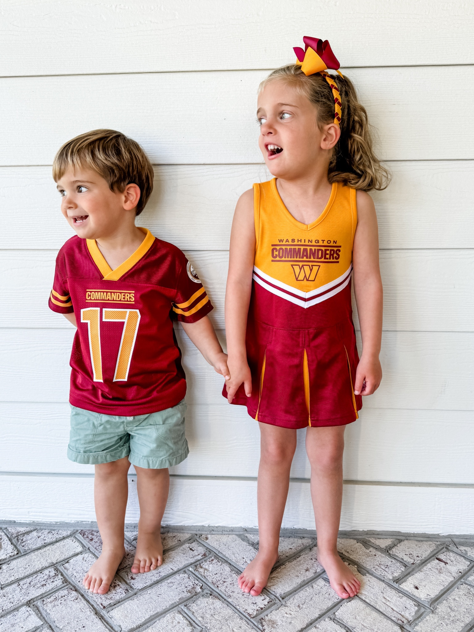 Cutest toddler commanders outfits. 💛❤️

#LTKSeasonal #LTKKids