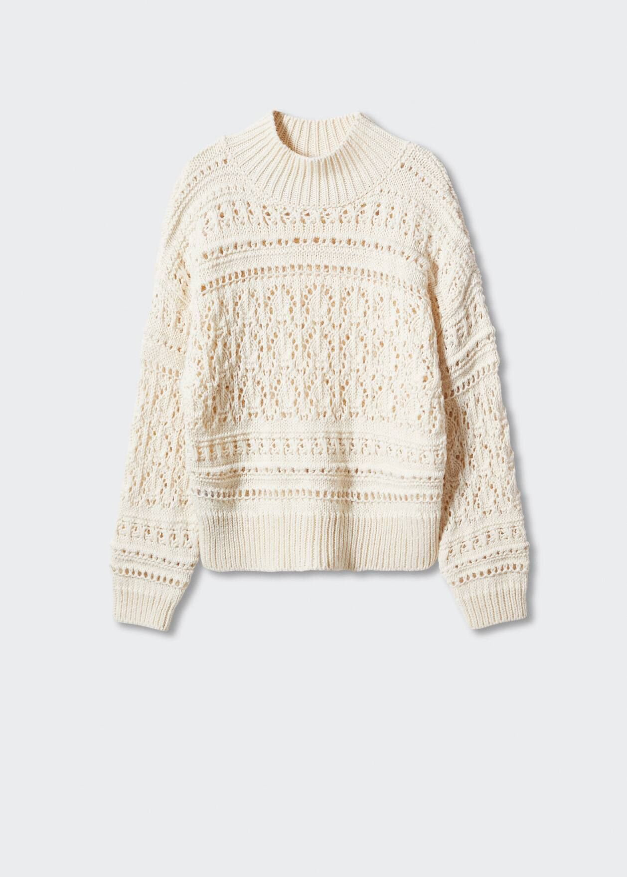 Braided wool sweater -  Women | Mango United Kingdom | MANGO (UK)