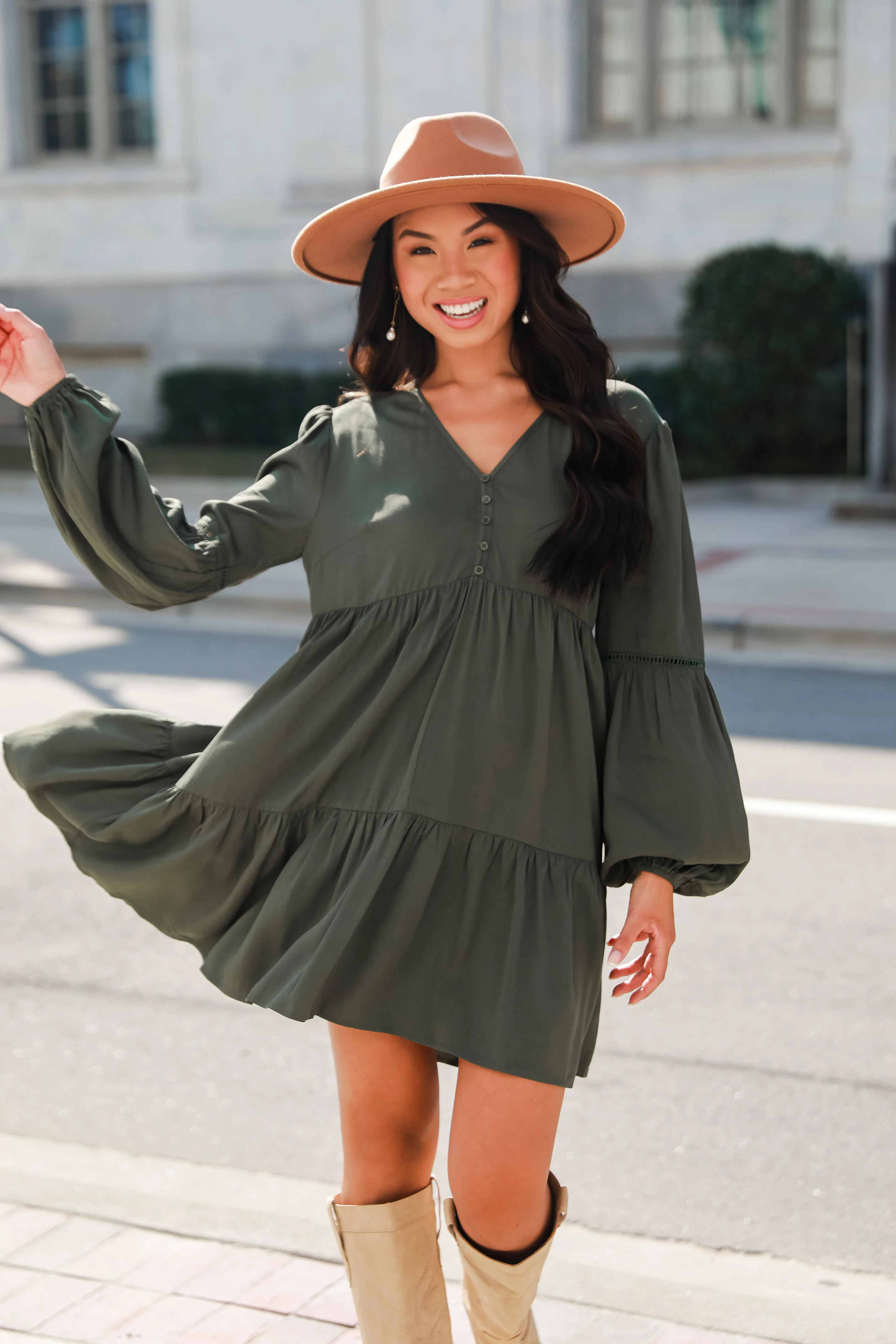 Pretty Ravishing Tiered Mini Dress | Dress Up