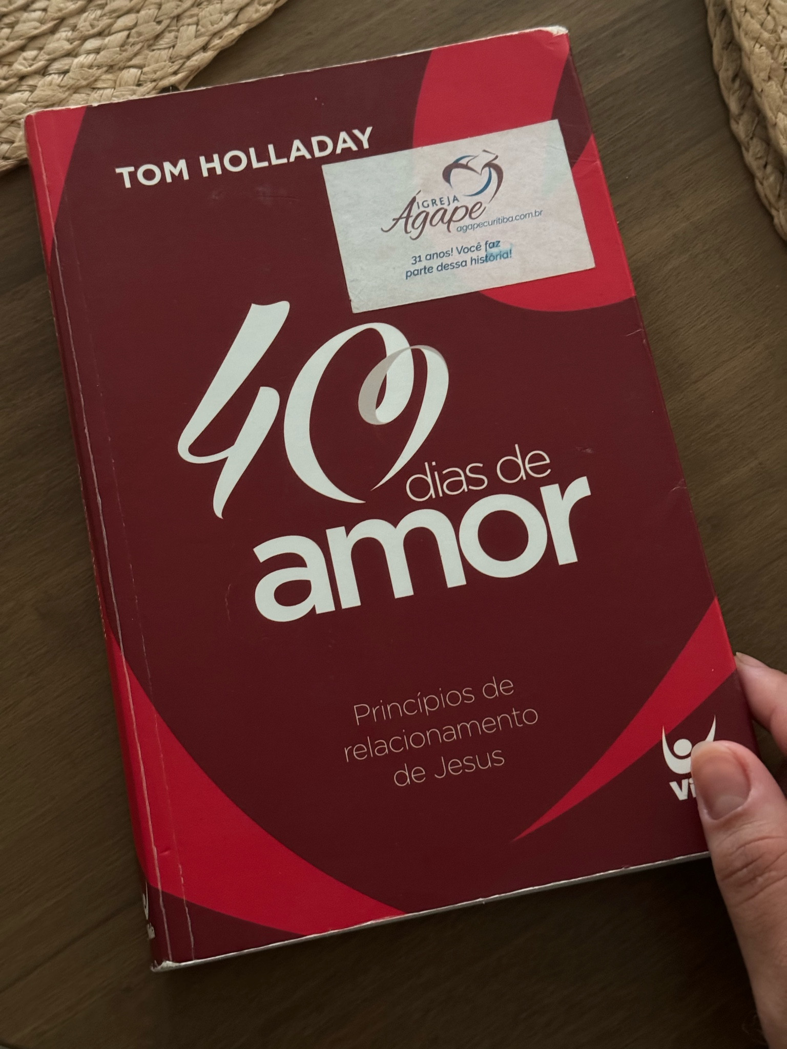 Esse livro é um devocional que fala sobre princípios de relacionamento com Jesus e o intuito é ler um capítulo por dia, tem sido incrível!

#LTKbrasil