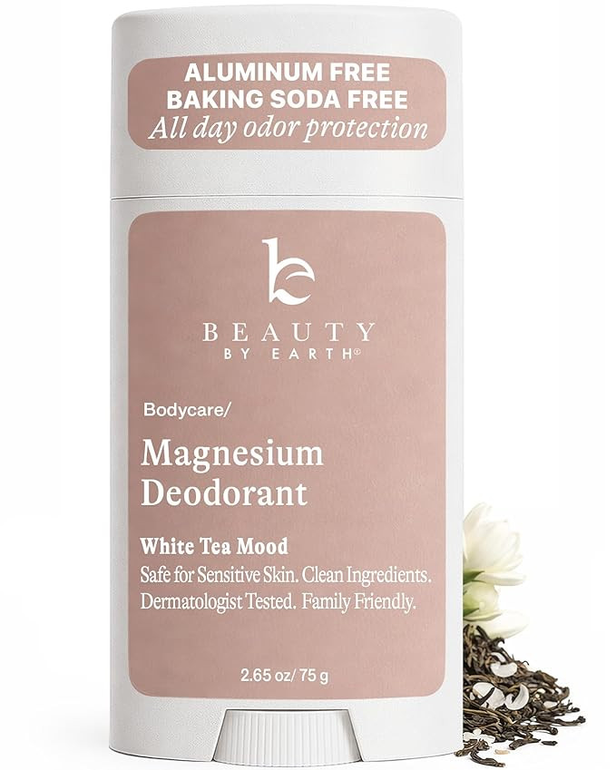 Aluminum Free Deodorant for Women – USA Made Natural Magnesium Deodorant with 55% Organic Ingre... | Amazon (US)