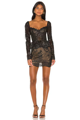 V. Chapman Petunia Dress in Black from Revolve.com | Revolve Clothing (Global)