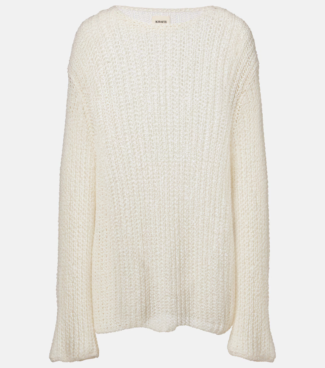 Elowen open-knit cotton-blend sweater | Mytheresa (US/CA)