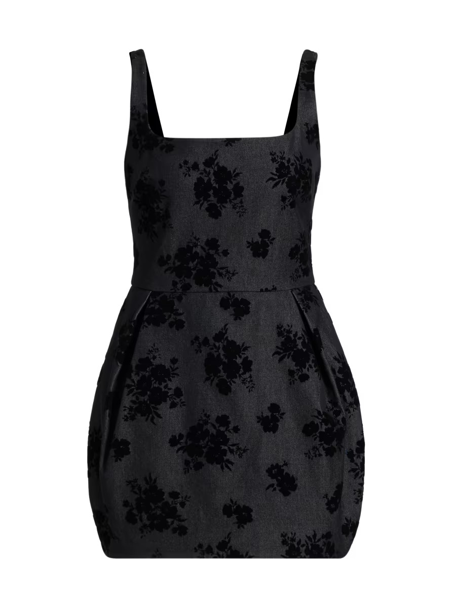 Amanda Uprichard Regency Bell Skirt Minidress | Saks Fifth Avenue | Saks Fifth Avenue