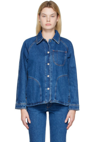 Blue Suzanne Denim Jacket | SSENSE