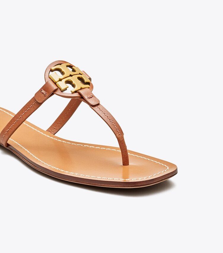 Mini Miller Leather Thong Sandal | Tory Burch (US)