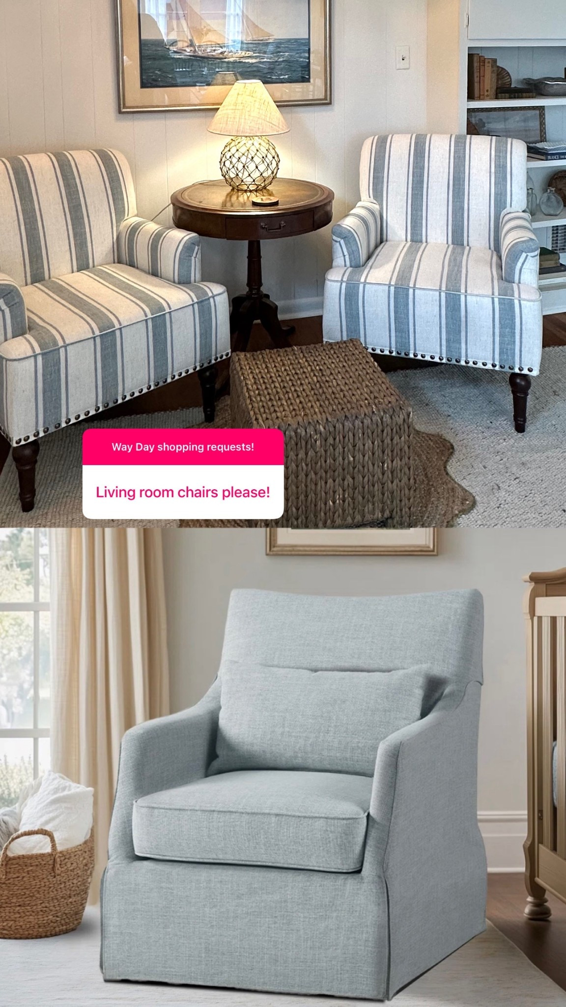 Favorite Way Day accent chair picks @Wayfair 🤍

#LTKSaleAlert #LTKHome