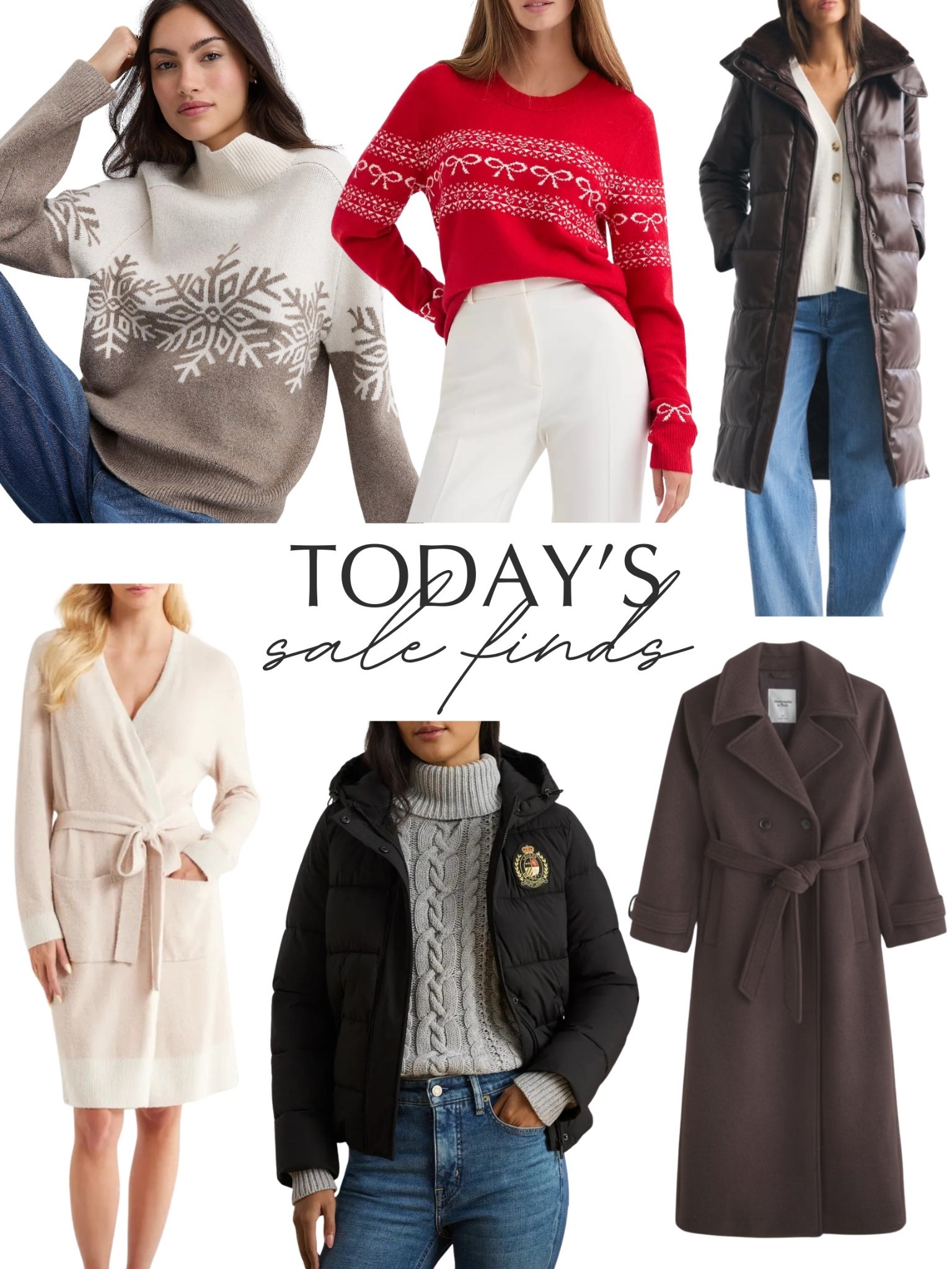 Early Black Friday sales, winter coats, fair isles sweaters, holiday sweaters 

#LTKGiftGuide #LTKHoliday #LTKSaleAlert